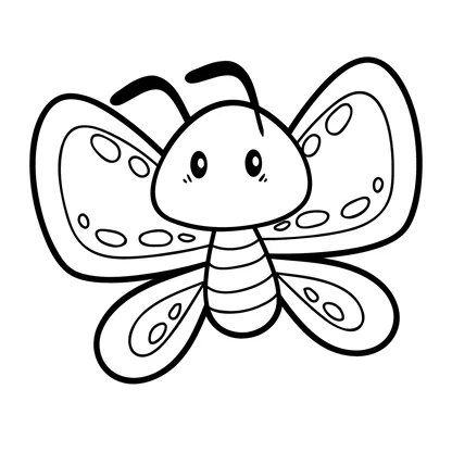 borboletas para colorir para imprimir e colorir - imagem 8